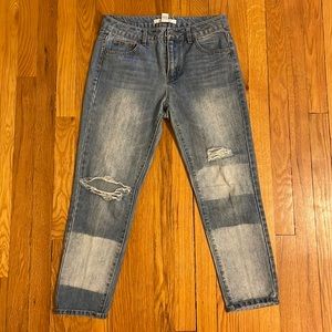 Boyfriend fit capris